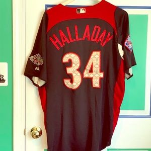 Roy Halladay Authentic 2011 All Star Game Jersey